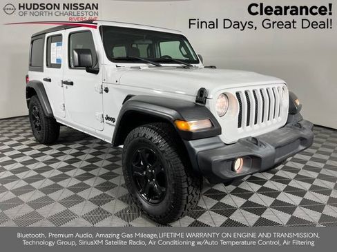 Used 2022 Jeep Wrangler Unlimited Sport AWD/4WD image 1