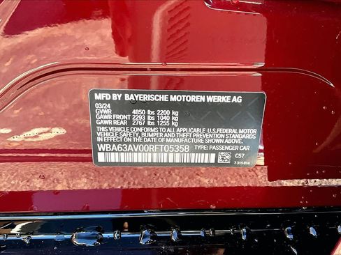 Certified 2024 BMW 430i Gran Coupe w/ M Sport Package (Priority 1) image 33