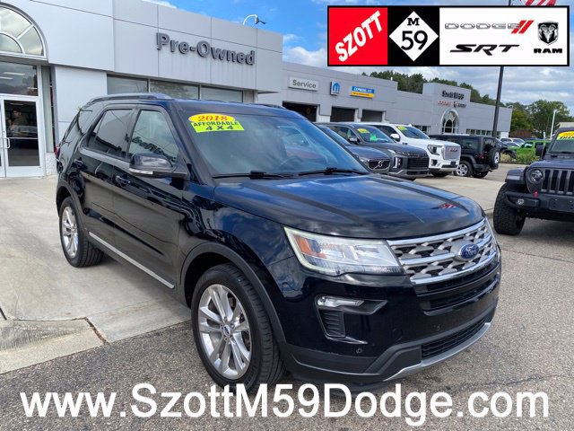 Used 2018 Ford Explorer XLT w/ Equipment Group 202A AWD/4WD image 1