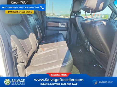 Used 2012 Ford F150 Lariat w/ Lariat Chrome Pkg AWD/4WD image 13