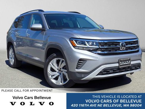 Used 2021 Volkswagen Atlas SE w/ Panoramic Sunroof Package AWD/4WD image 1