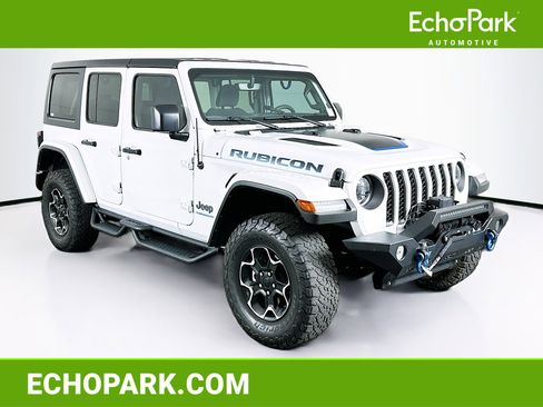 Used 2023 Jeep Wrangler Unlimited Rubicon 4xe AWD/4WD image 1