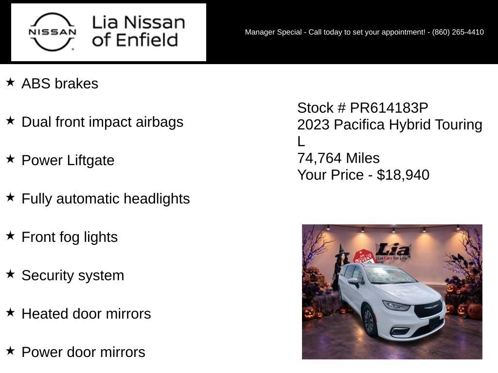 Used 2023 Chrysler Pacifica Touring-L FWD image 15