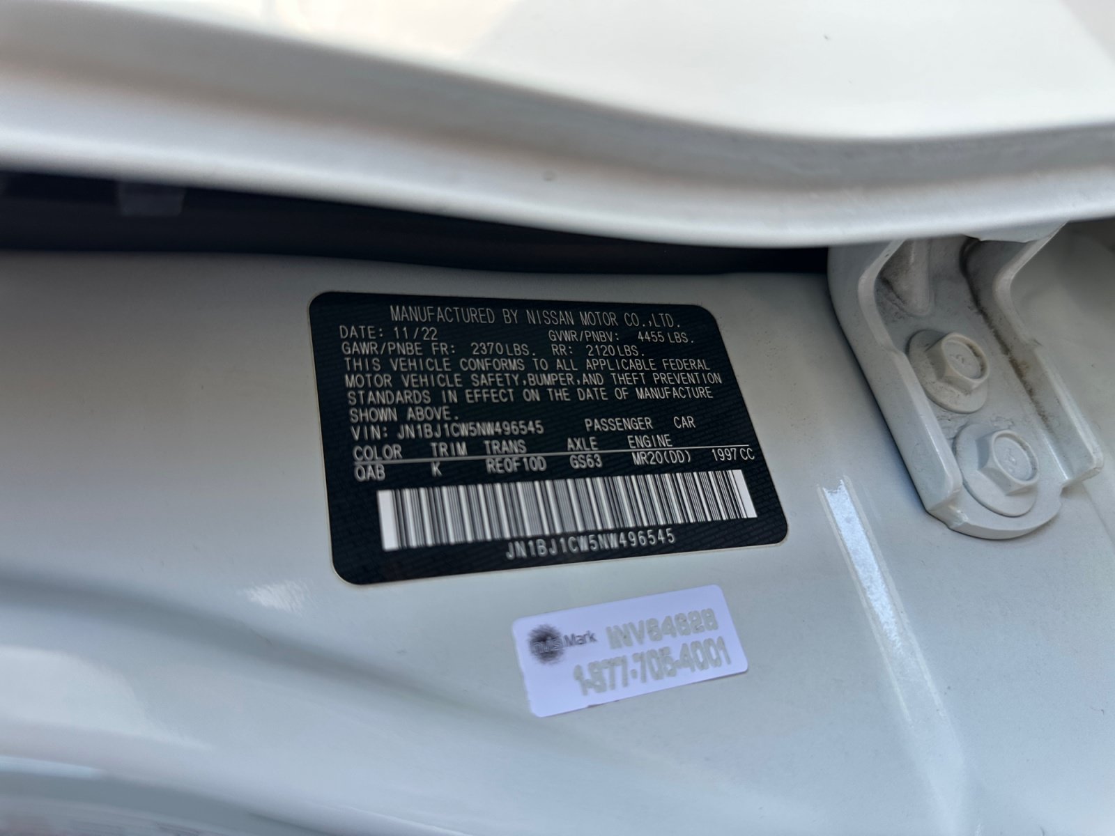Used 2022 Nissan Rogue Sport SL w/ Premium Package AWD/4WD image 30