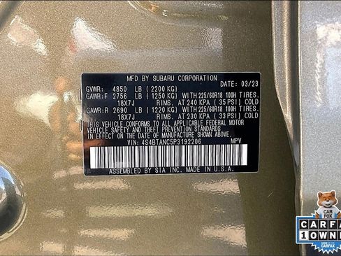 Used 2023 Subaru Outback Limited image 33