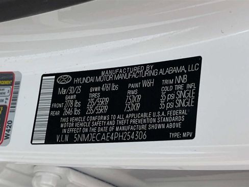 Certified 2023 Hyundai Tucson Limited image 33