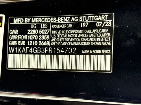 Certified 2023 Mercedes-Benz C 300 Sedan image 34