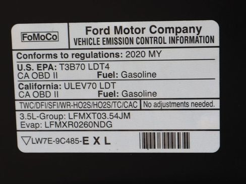 Used 2020 Ford F150 Raptor w/ Equipment Group 802A Luxury image 16