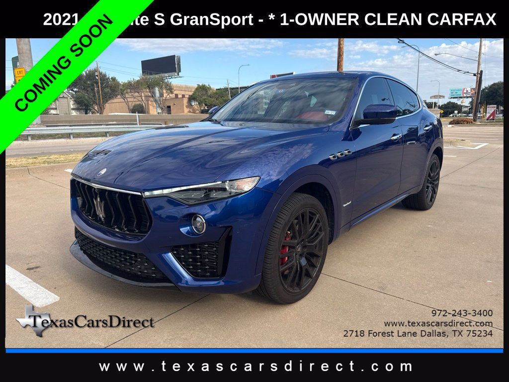 Used 2021 Maserati Levante S GranSport AWD/4WD image 1