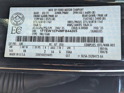 Certified 2021 Ford F150 XLT w/ Equipment Group 302A High AWD/4WD image 30