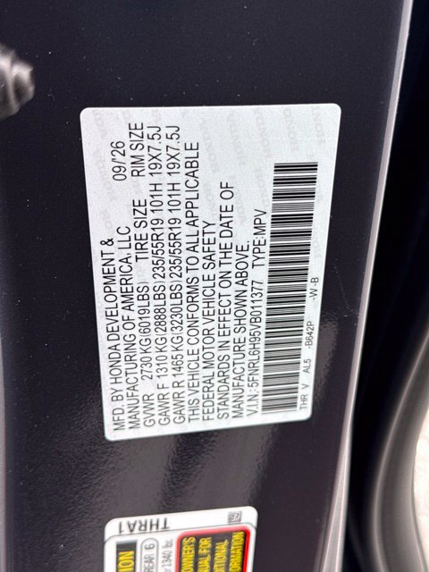 New 2027 Honda Odyssey Elite image 29