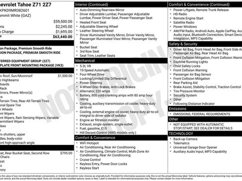Certified 2021 Chevrolet Tahoe Z71 image 42
