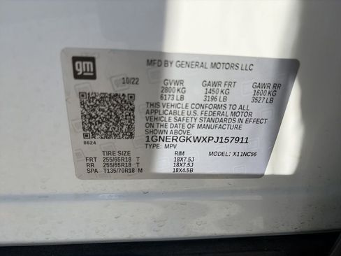 Certified 2023 Chevrolet Traverse LT image 38