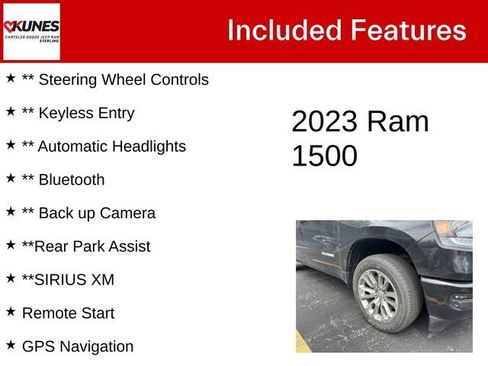Used 2023 RAM 1500 Laramie AWD/4WD image 5