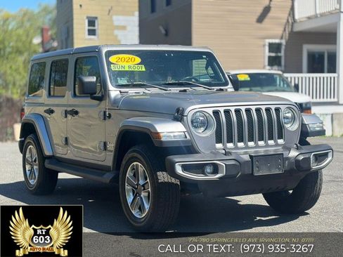 Used 2020 Jeep Wrangler Unlimited Sahara w/ Cold Weather Group AWD/4WD image 3