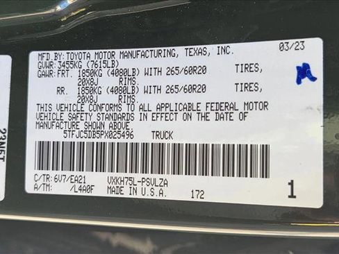 Used 2023 Toyota Tundra Limited image 23