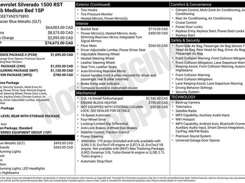 Certified 2022 Chevrolet Silverado 1500 RST w/ Convenience Package II AWD/4WD image 9