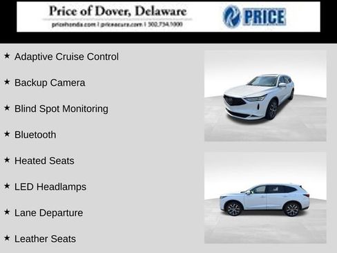 Used 2022 Acura MDX SH-AWD w/ Technology Package image 2