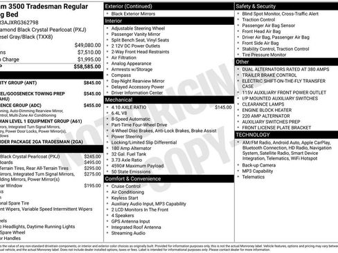 Used 2024 RAM 3500 Tradesman w/ Bed Utility Group image 7