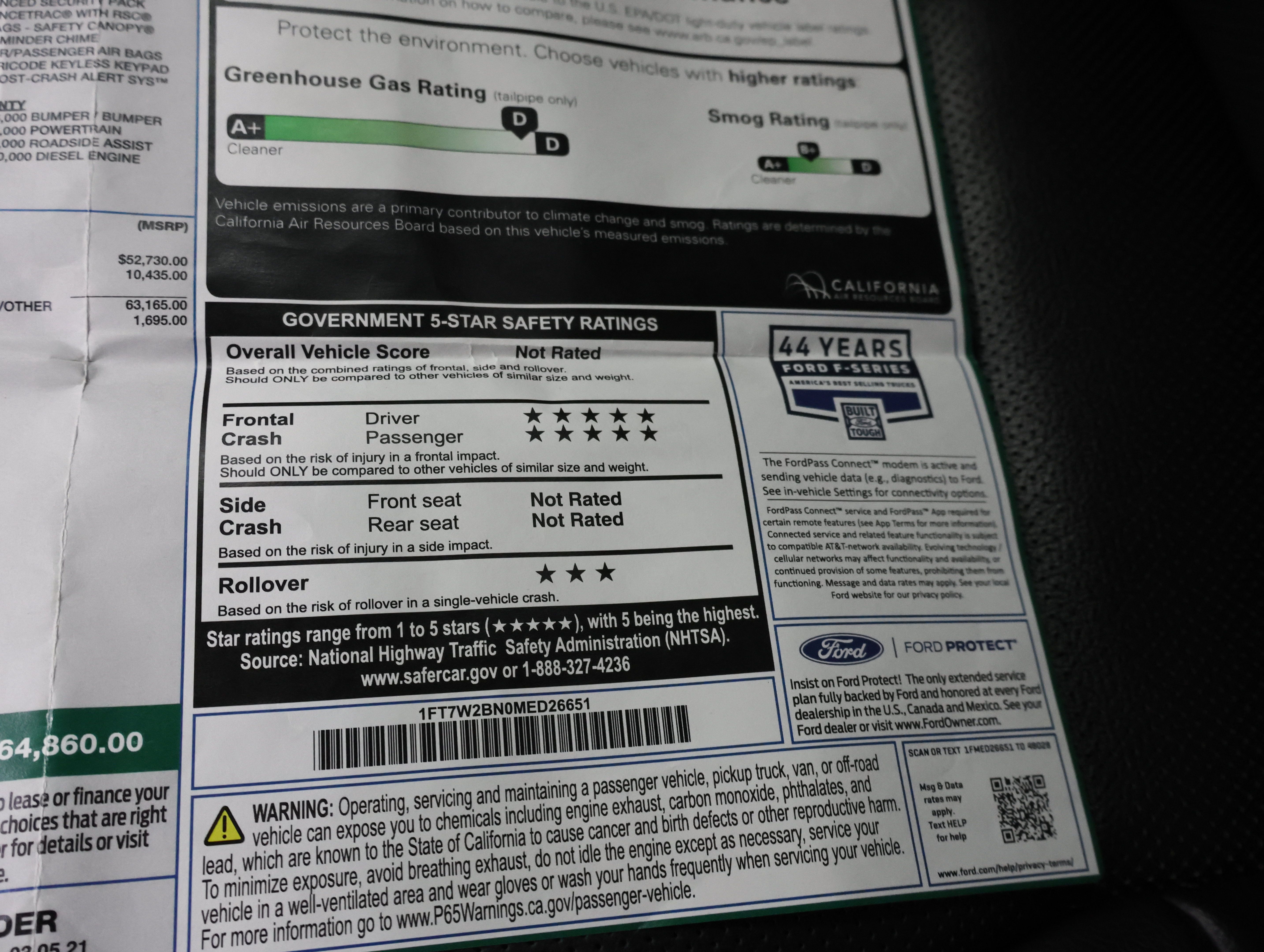 Used 2021 Ford F250 Lariat AWD/4WD image 63