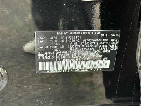 New 2025 Subaru Outback Limited w/ Popular Package #2 image 28