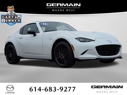 Used 2024 MAZDA MX-5 Miata RF Club w/ Interior Package RWD image 5