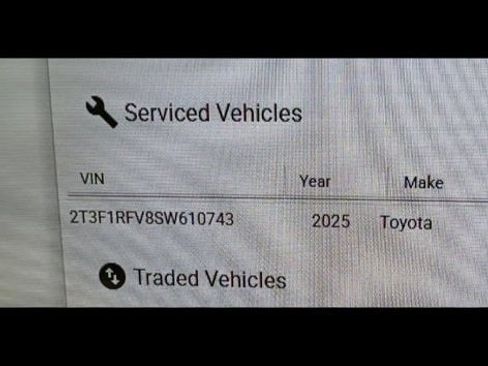 Used 2025 Toyota RAV4 LE image 2