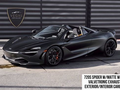 Used 2020 McLaren 720S Spider RWD image 1