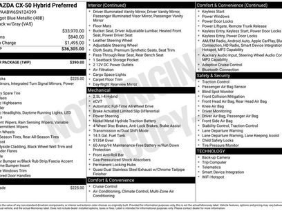 New 2025 MAZDA CX-50 2.5 Hybrid w/ Weather Package