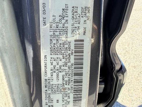Used 2003 Toyota 4Runner Limited AWD/4WD image 52