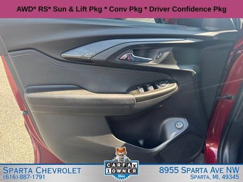 Used 2022 Chevrolet TrailBlazer RS w/ Sun and Liftgate Package AWD/4WD image 11