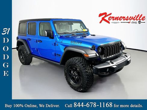Used 2025 Jeep Wrangler Unlimited Sport AWD/4WD image 1