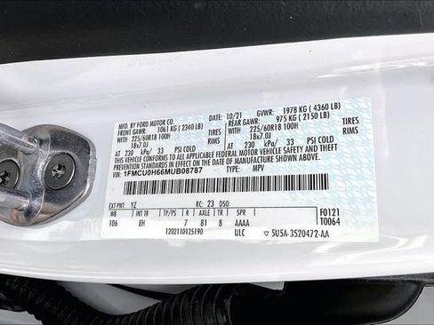 Used 2021 Ford Escape SEL w/ Technology Package FWD image 19