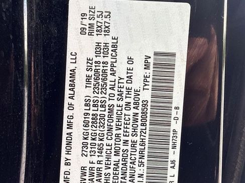 Used 2020 Honda Odyssey EX-L image 35