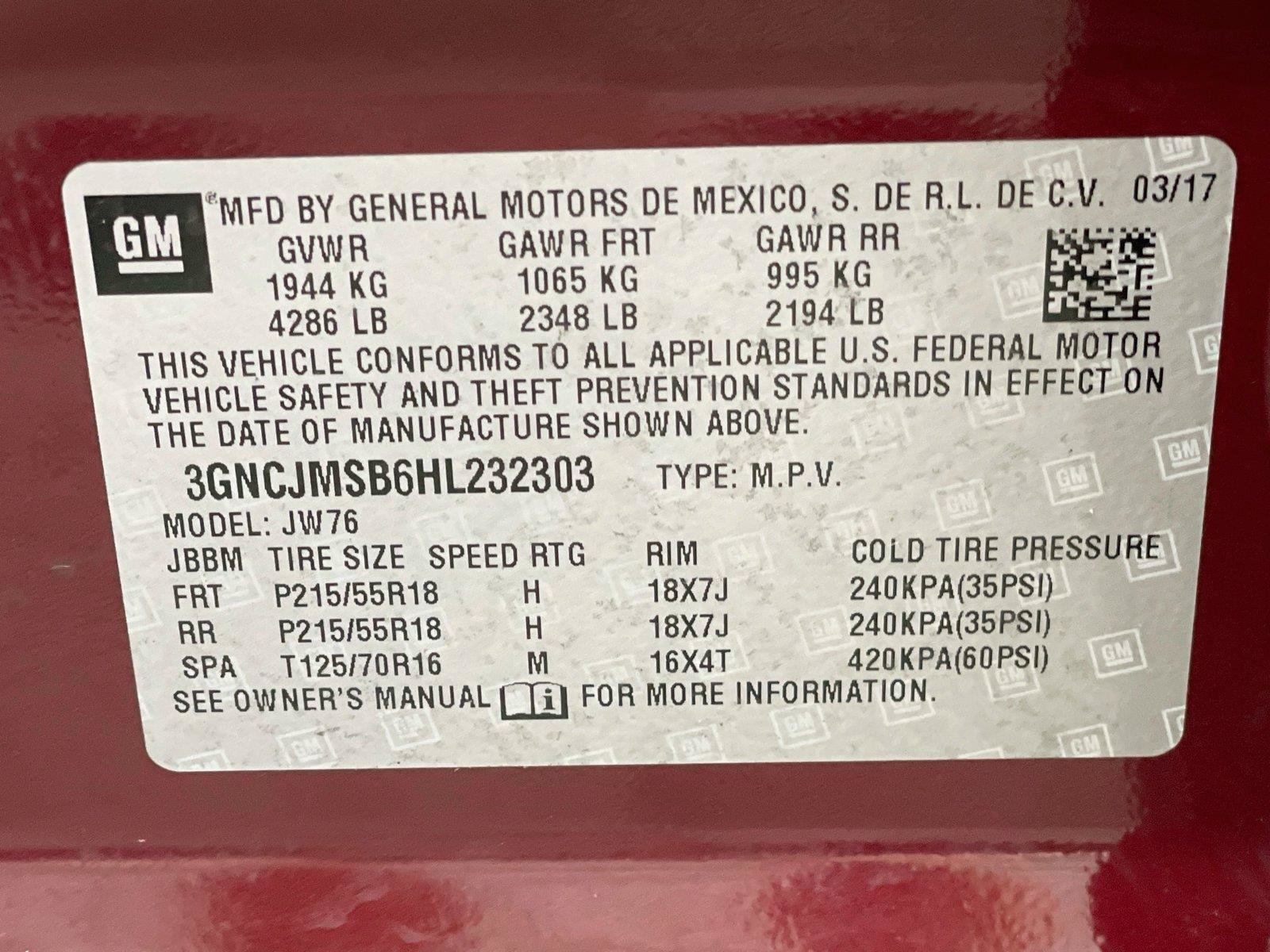 Used 2017 Chevrolet Trax Premier FWD image 33