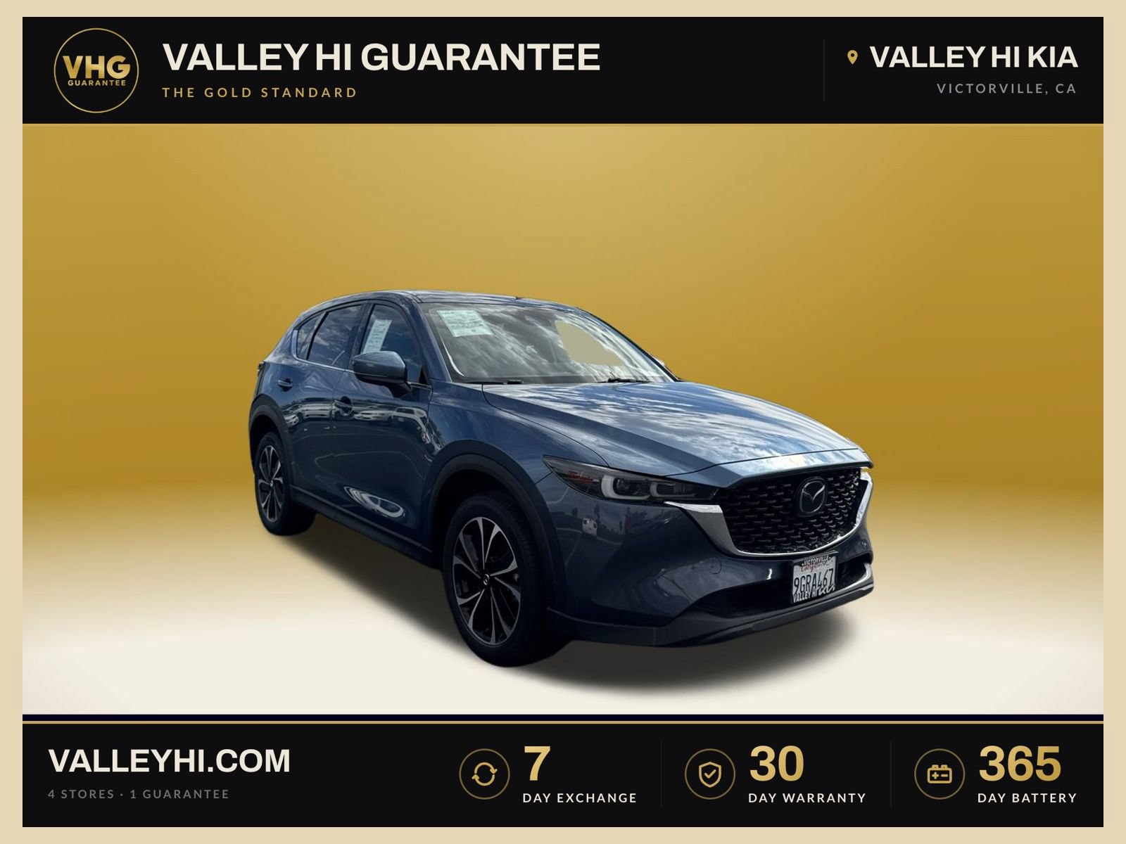 Used 2023 MAZDA CX-5 AWD 2.5 S w/ Premium Package image 1