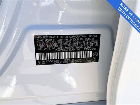 Used 2023 Lexus IS 500 500 F SPORT Performance Premiu image 44