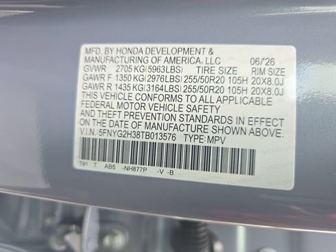 New 2026 Honda Pilot Sport image 36