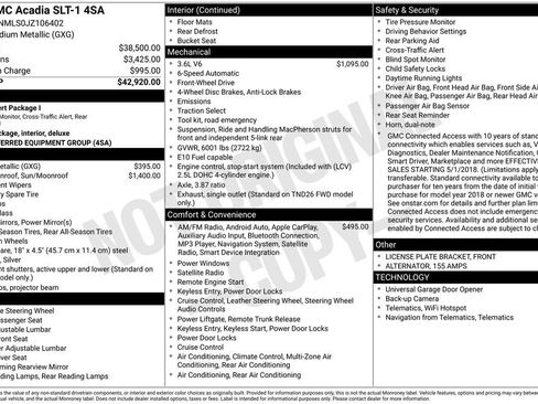 Used 2018 GMC Acadia SLT image 7