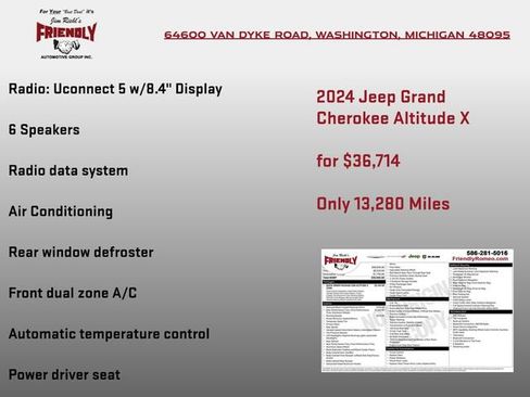Used 2024 Jeep Grand Cherokee Altitude image 5