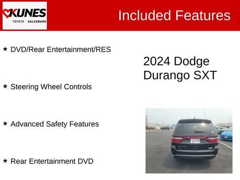 Used 2024 Dodge Durango SXT AWD/4WD image 3
