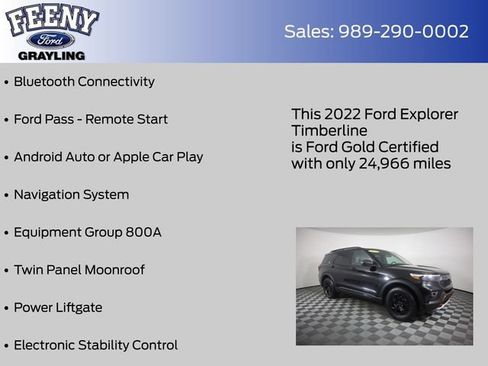 Used 2022 Ford Explorer Timberline AWD/4WD image 9