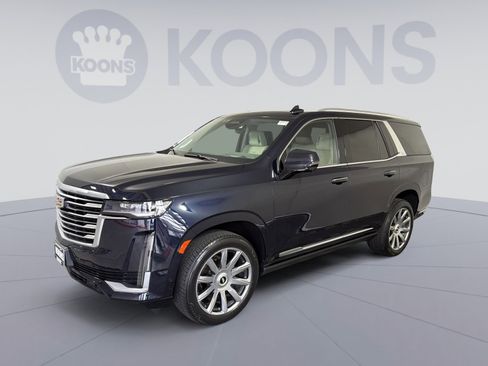 Used 2021 Cadillac Escalade Premium Luxury Platinum w/ Heavy-Duty Trailer Package image 1