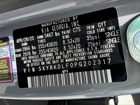 Certified 2023 Kia Sorento SX AWD/4WD image 18