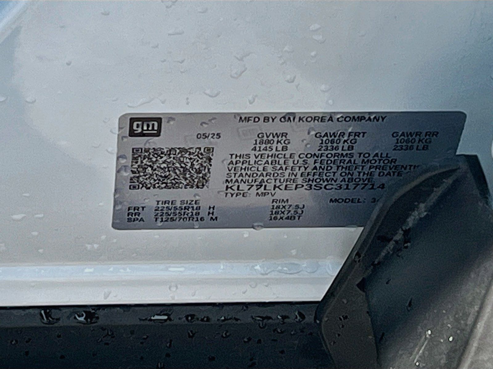 Used 2025 Chevrolet Trax ACTIV w/ Sunroof Package FWD image 30