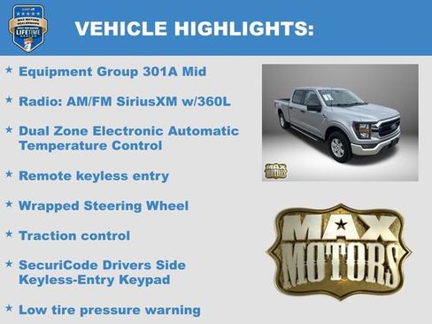 Used 2023 Ford F150 XLT w/ Equipment Group 301A Mid AWD/4WD image 6