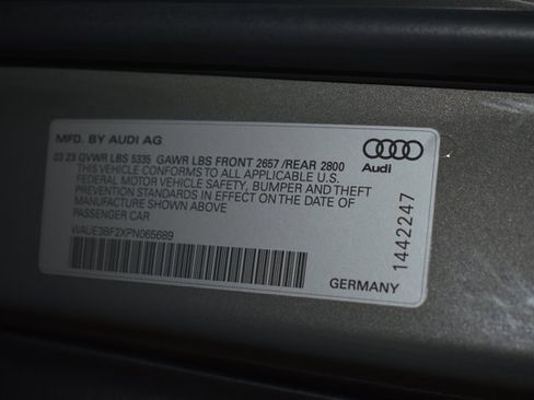 Used 2023 Audi A6 Premium Plus w/ Premium Plus Package AWD/4WD image 41