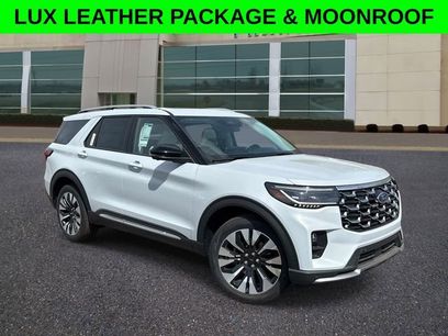 New 2026 Ford Explorer Platinum