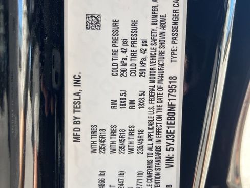 Used 2022 Tesla Model 3 Long Range image 10