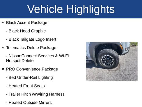 Used 2025 Nissan Frontier PRO-4X w/ Pro Convenience Package image 3